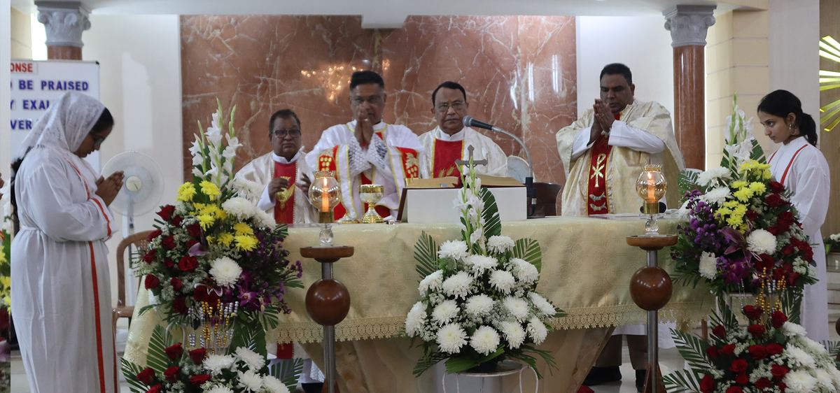 Feast day Eucharistic celebration